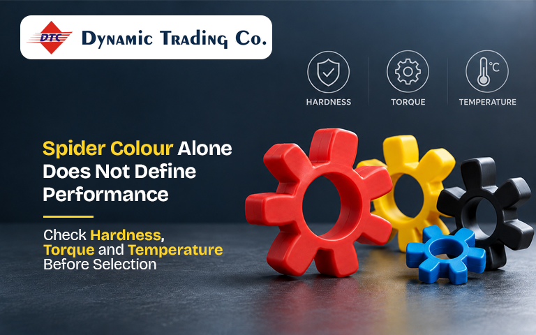 What Do Different Jaw Coupling Spider Colours and Hardness Ratings Mean?